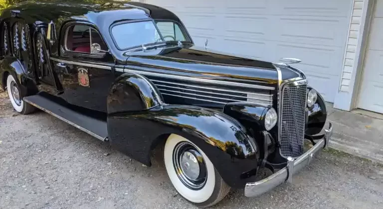 1938 Packard Henney 3-Way Hearse