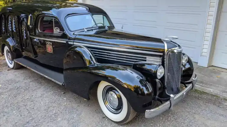 1938 Packard Henney 3-Way Hearse