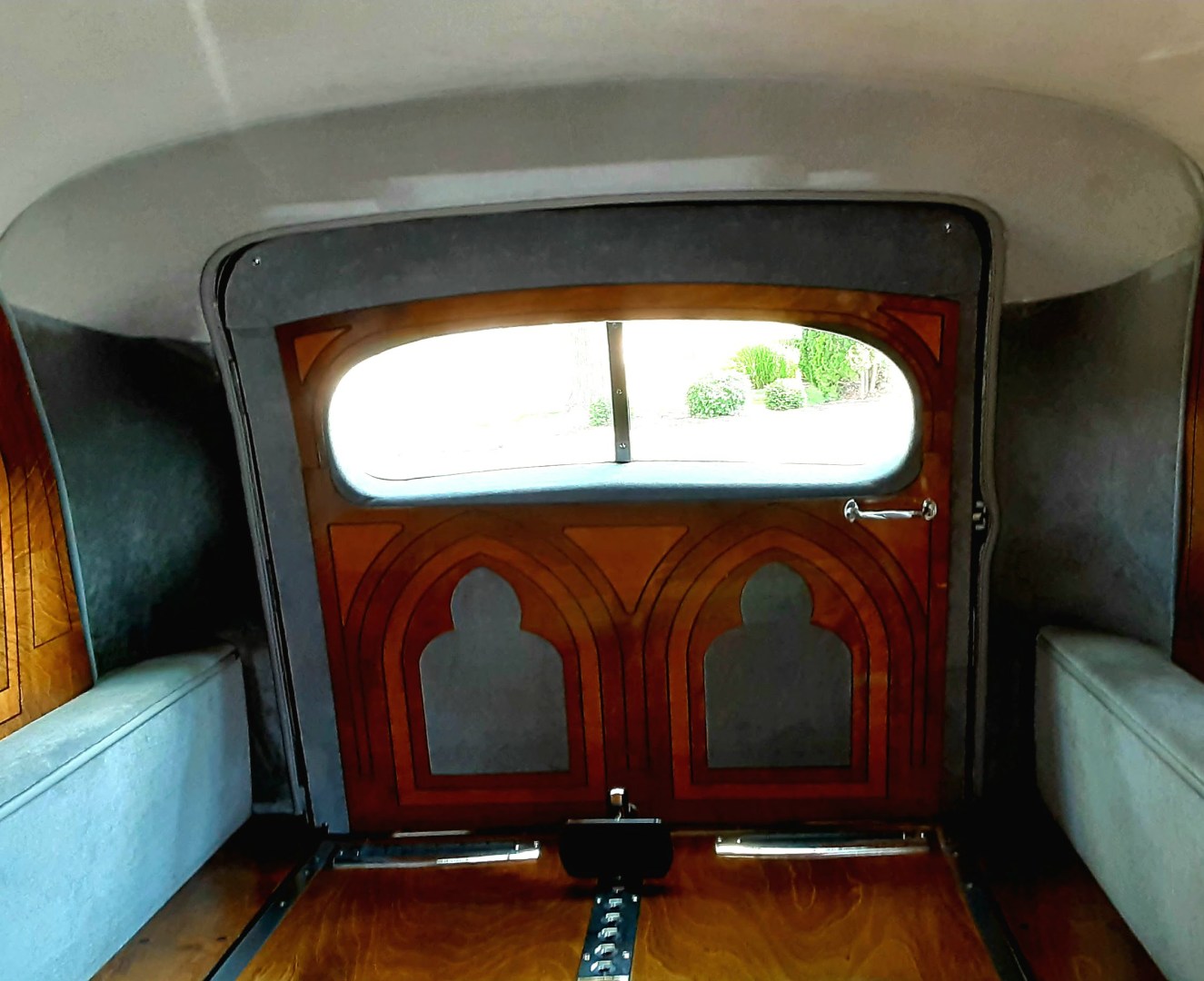 1939 LaSalle Masterpiece Carved Panel Hearse by Sayers and Scovill