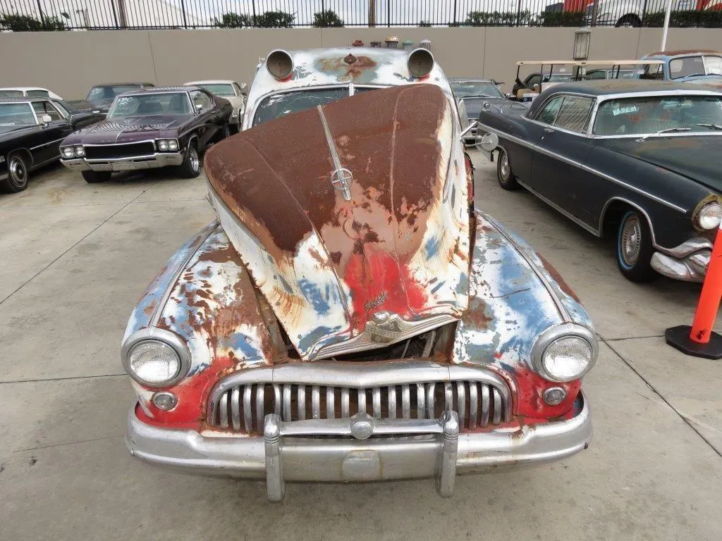 1947 Buick Roadmaster Ambulance 1947 Buick Roadmaster Ambulance front end