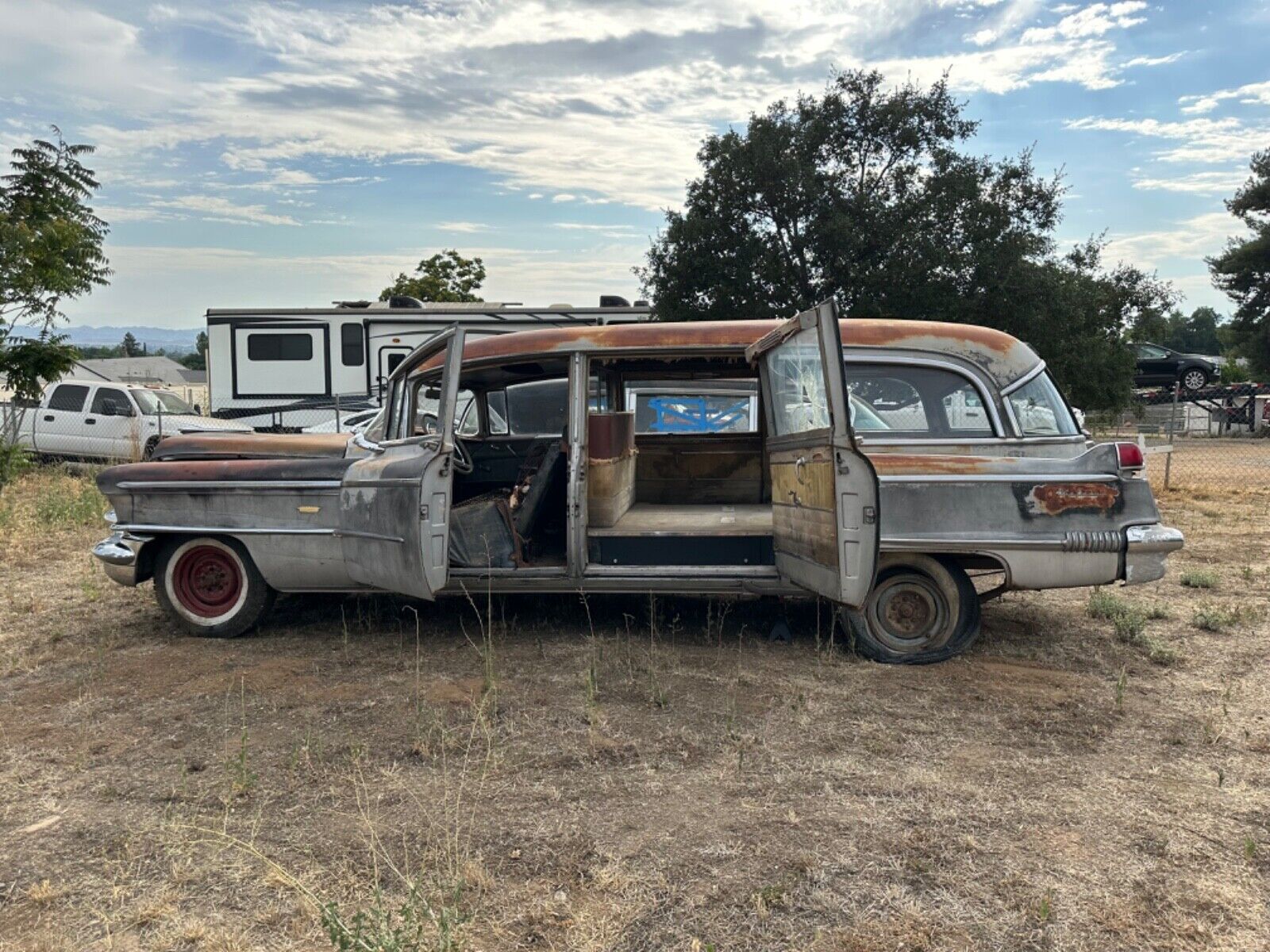 1956 Cadillac Hearse Miller Meteor