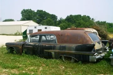 1958 Cadillac Eureka Landau Hearse Ambulance Series 62
