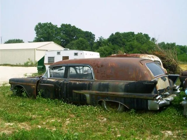 1958 Cadillac Eureka Landau Hearse Ambulance Series 62