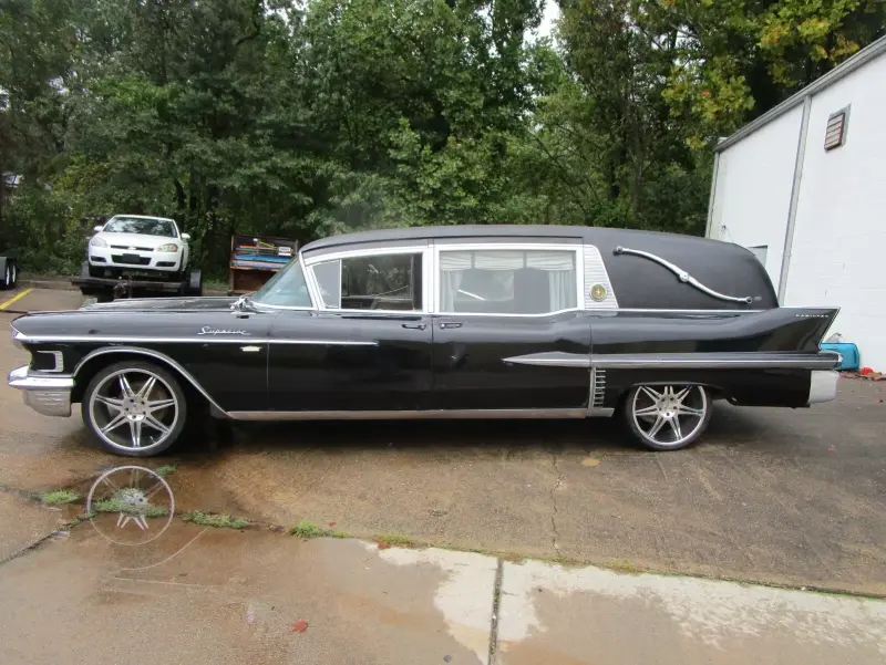 1958 Cadillac Superior 3-Way Hearse
