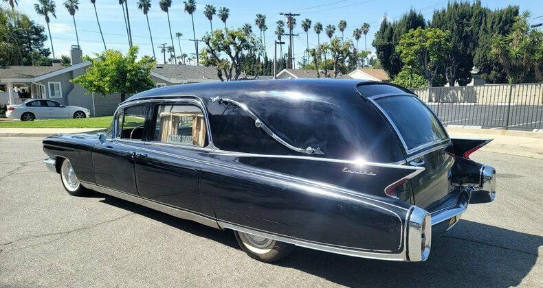 1960 Cadillac Eureka Hearse driver side rear quarter panel