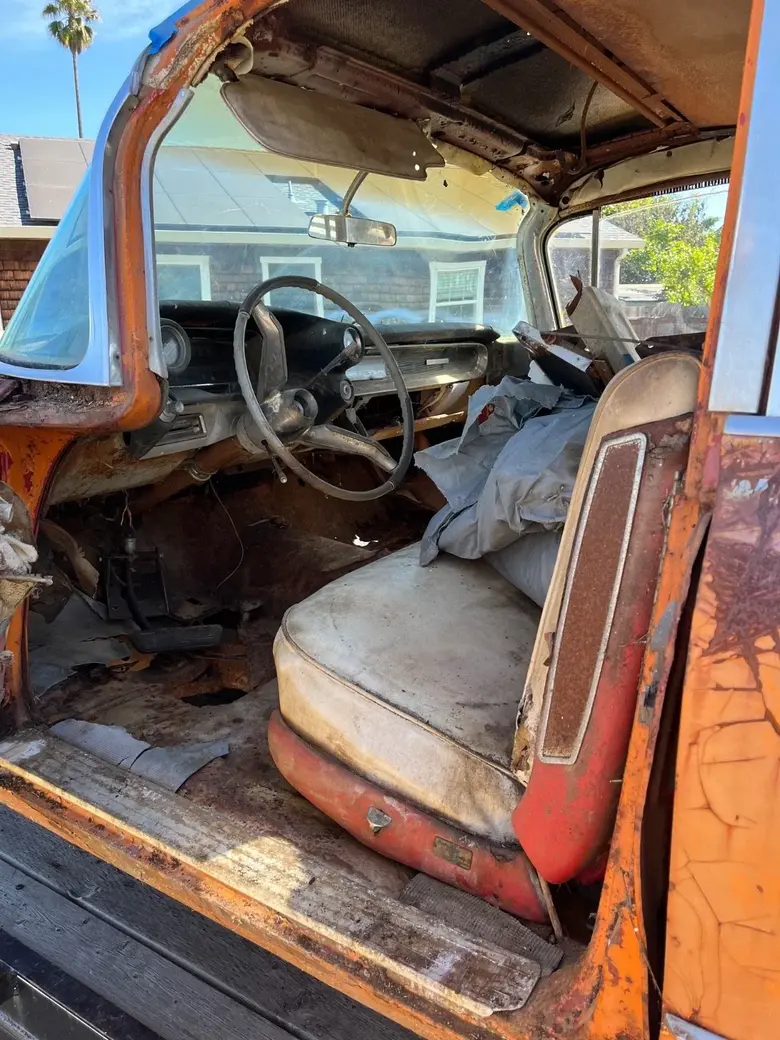 1960 Cadillac Superior Ambulance Rescuer drivers side cab