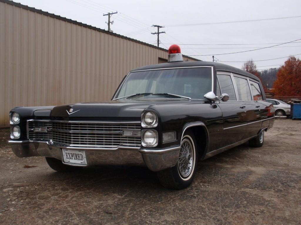 1966 Cadillac Fleetwood Miller-Meteor Hearse Ambulance Combination