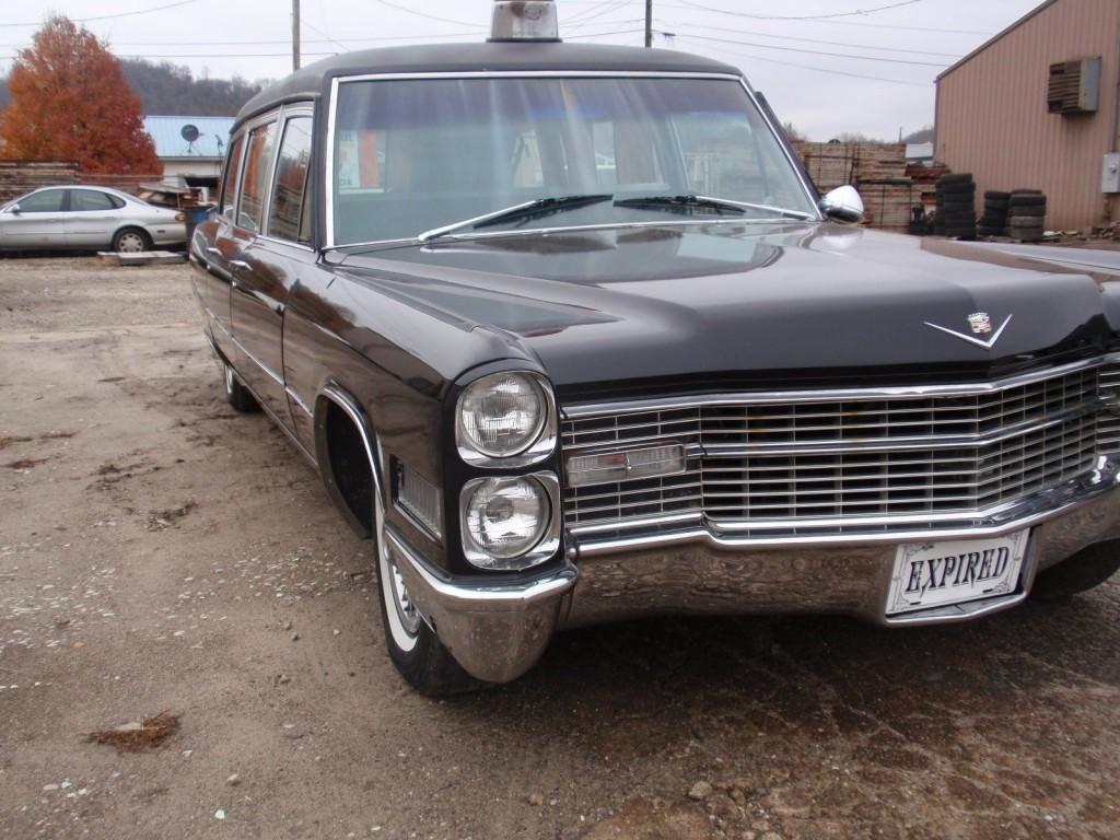 1966 Cadillac Fleetwood Miller-Meteor Hearse Ambulance Combination