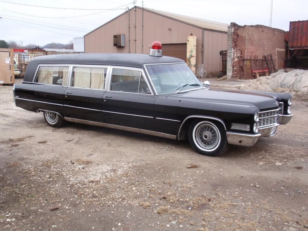 1966 Cadillac Fleetwood Miller-Meteor Hearse Ambulance Combination