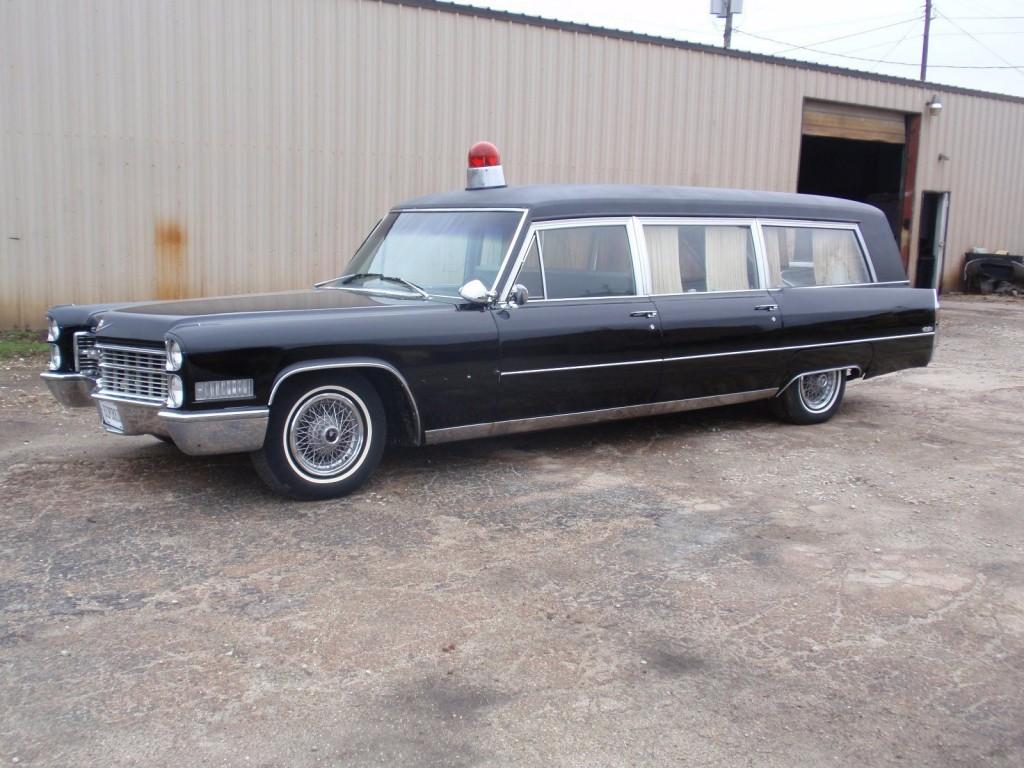 1966 Cadillac Fleetwood Miller-Meteor Hearse Ambulance Combination