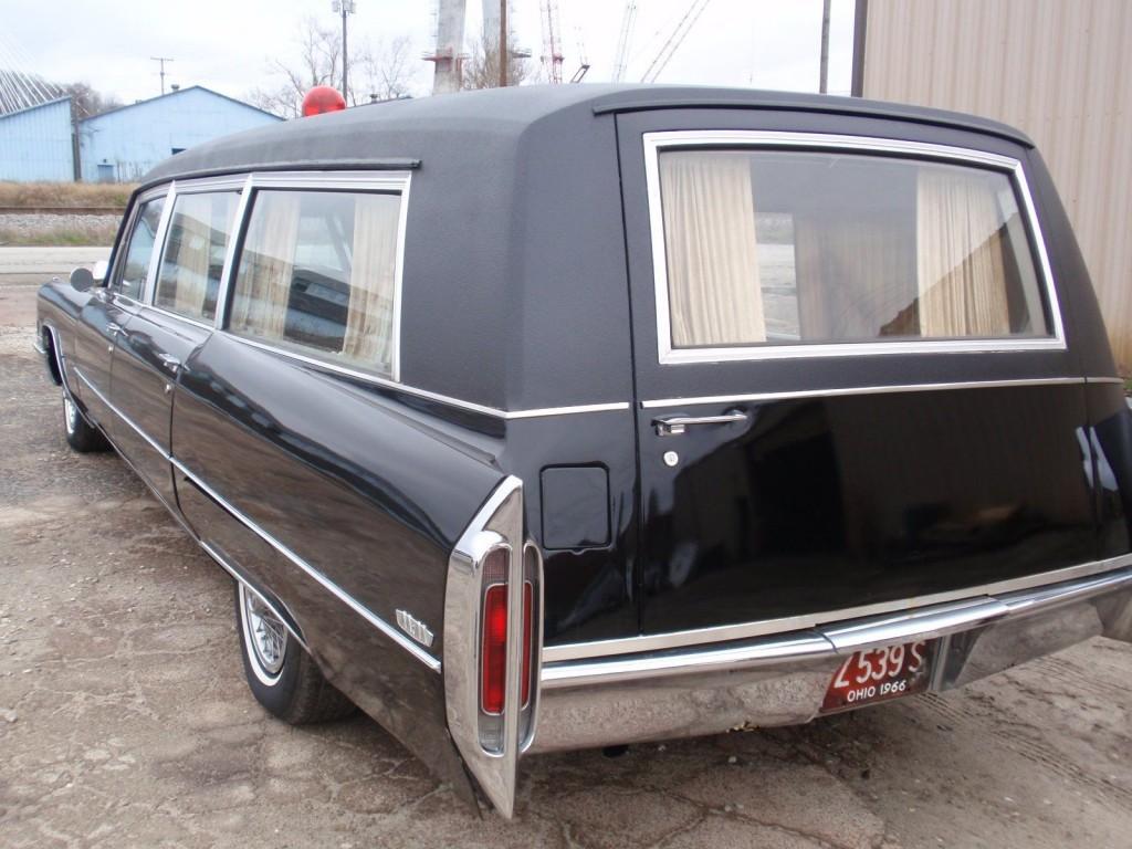 1966 Cadillac Fleetwood Miller-Meteor Hearse Ambulance Combination