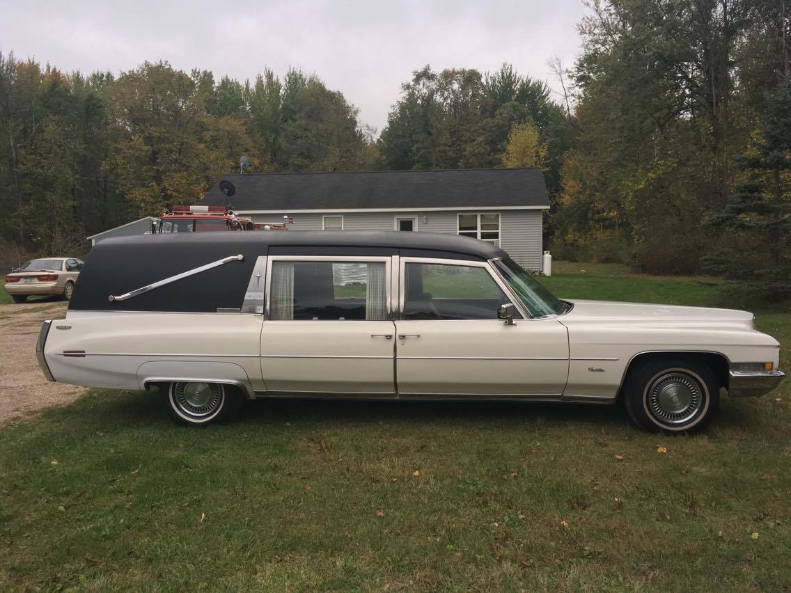 1971 Cadillac Miller-Meteor 3-Way Hearse