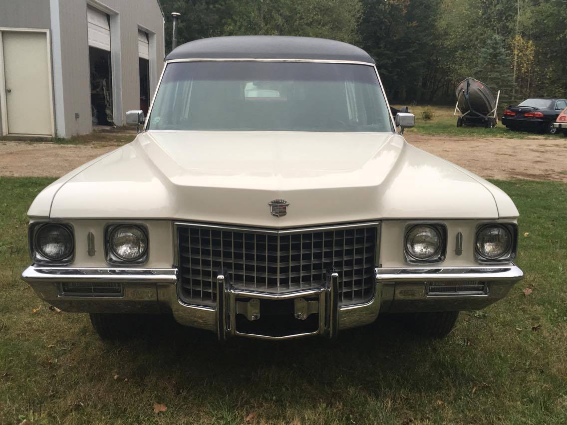 1971 Cadillac Miller-Meteor 3-Way Hearse