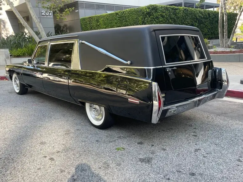 1972 Cadillac Superior Hearse Limousine driver side rear