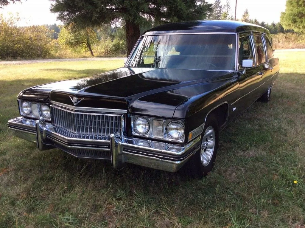 1973 Cadillac Miller-Meteor Hearse