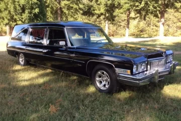 1973 Cadillac Miller-Meteor Hearse