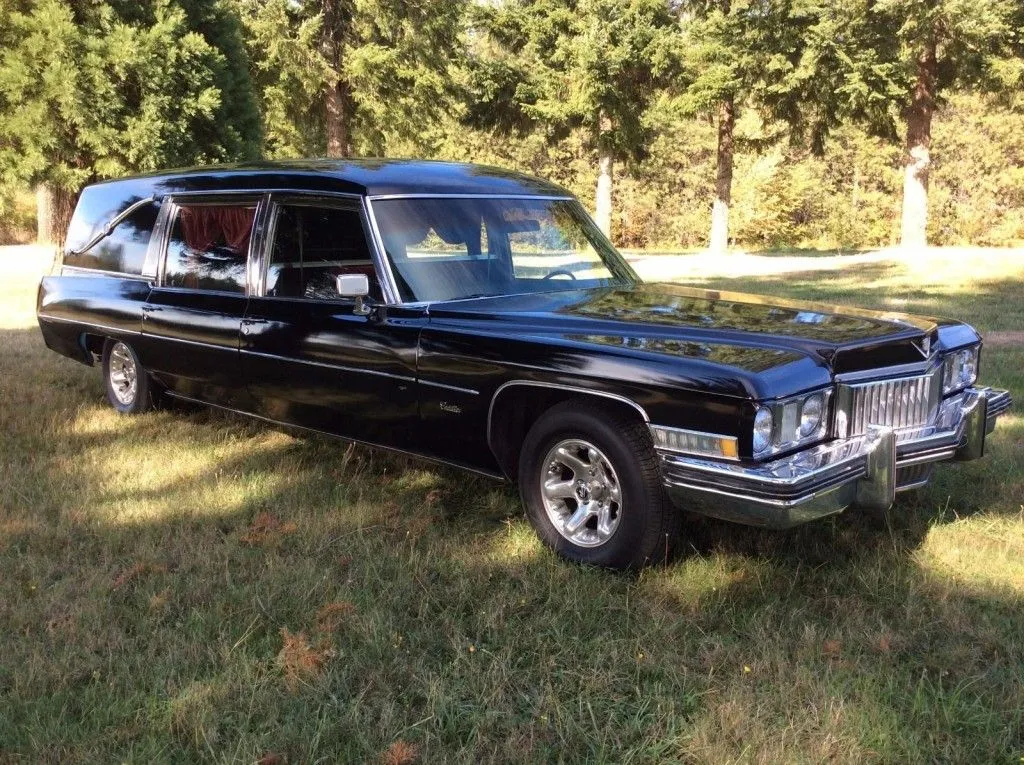 1973 Cadillac Miller-Meteor Hearse