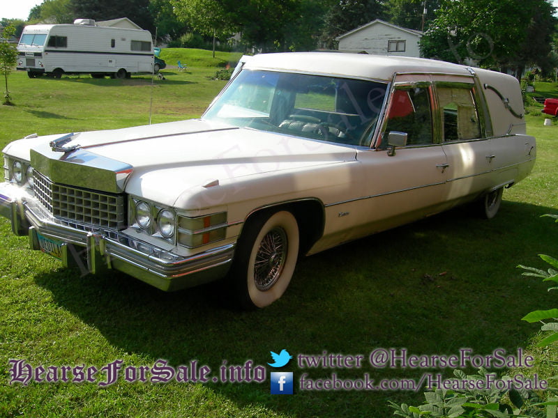 1974 Cadillac Superior Hearse