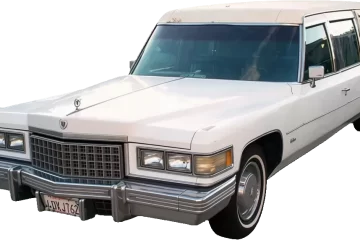 1976 Cadillac Superior Hearse Ambulance Combination front driver side view