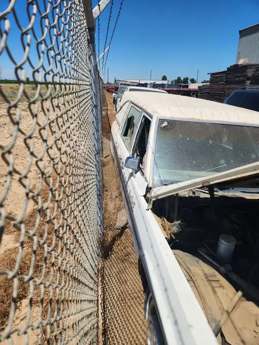 1983 Cadillac 5th Realm Haunted House Hearse 1983 Cadillac "5th Realm" Haunted House Hearse passenger side front