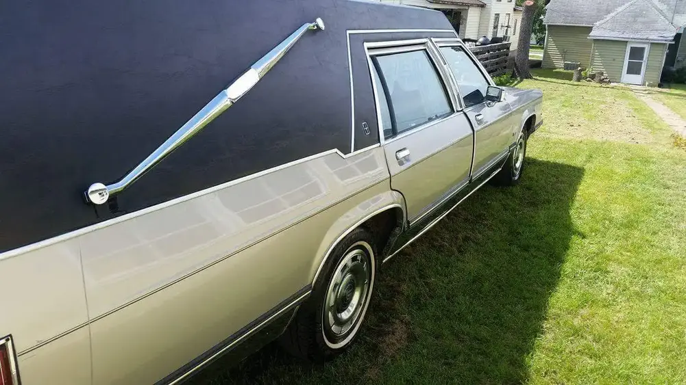 1989 Mercury Eagle Hearse theo 1989 Mercury Eagle Hearse "Theo" passenger side
