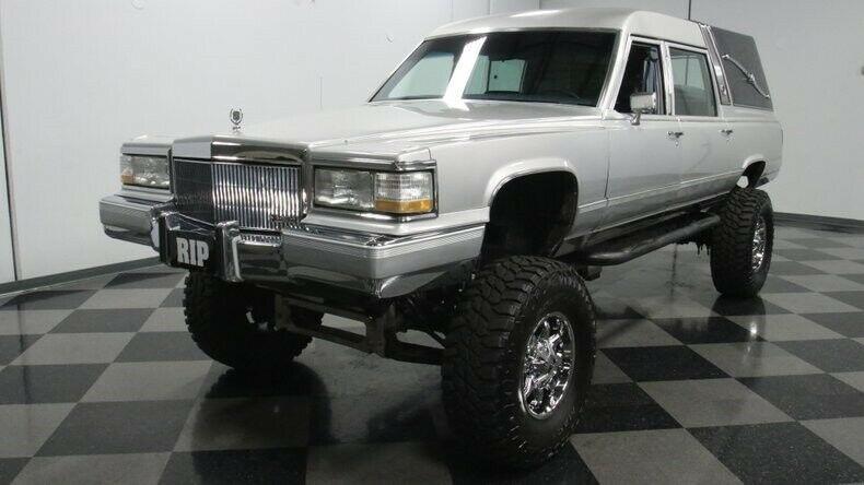 1990 Cadillac Monster Truck Hearse