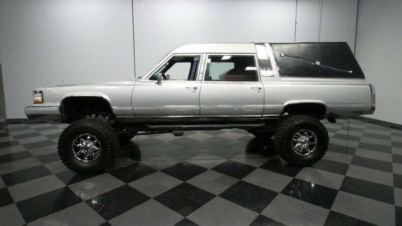 1990 Cadillac Monster Truck Hearse
