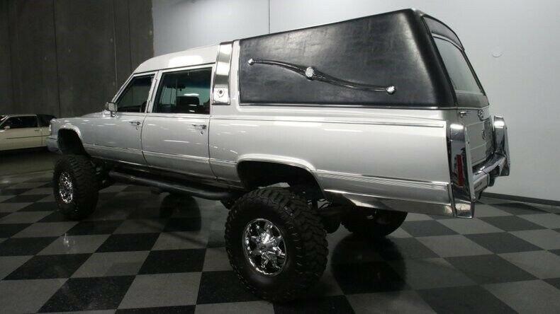 1990 Cadillac Monster Truck Hearse