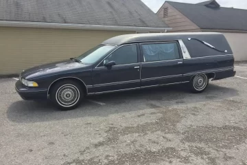 1992 Buick Roadmaster Hearse driver side view