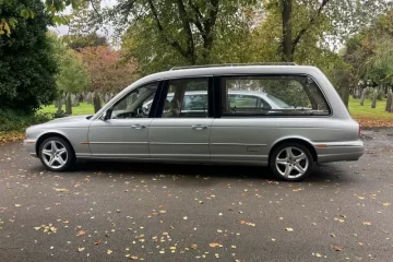 2005 Jaguar Hearse with matching limo