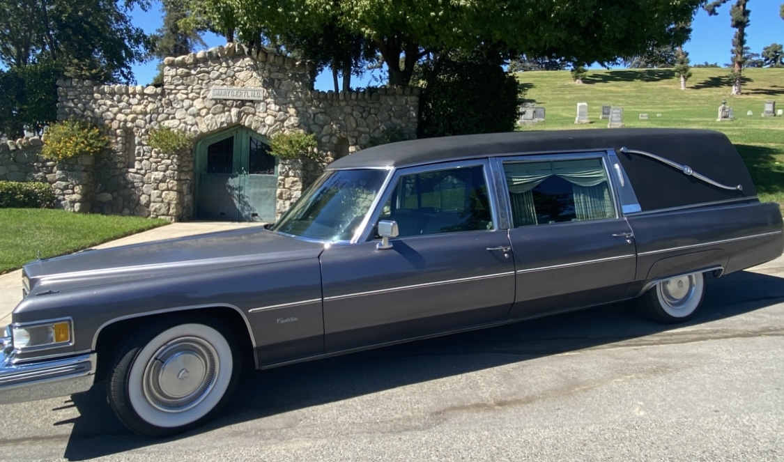 1975 Miller Meteor Cadillac Hearse