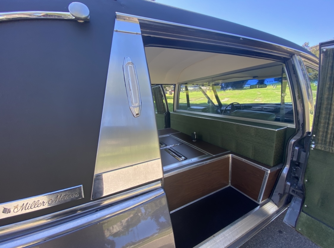 1975 Miller Meteor Cadillac Hearse