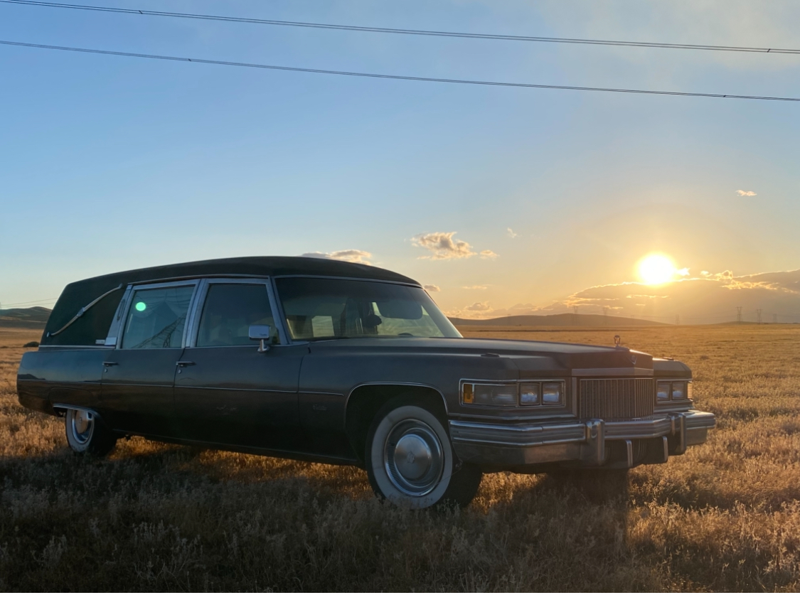 1975 Miller Meteor Cadillac Hearse