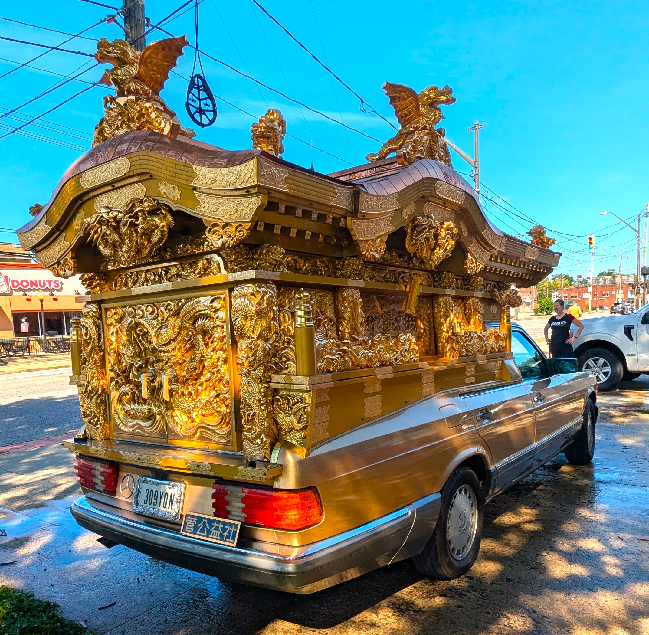 1989 Mercedes 300SE Japanese Miyagata Hearse