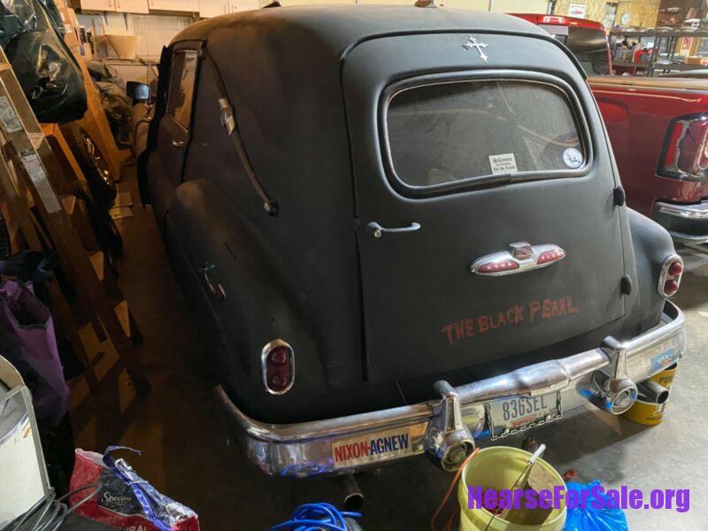 "The Black Pearl" 1950 Buick Roadmaster Hearse - Rat Rod Style