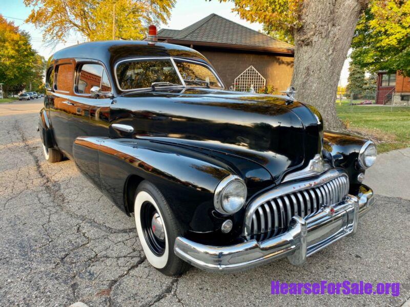 1948 Buick Roadmaster Hearse Ambulance Combo
