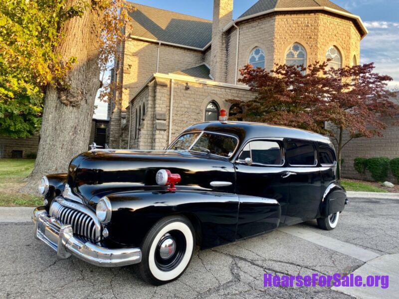 1948 Buick Roadmaster Hearse Ambulance Combo