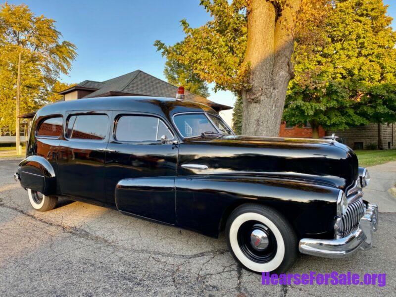 1948 Buick Roadmaster Hearse Ambulance Combo