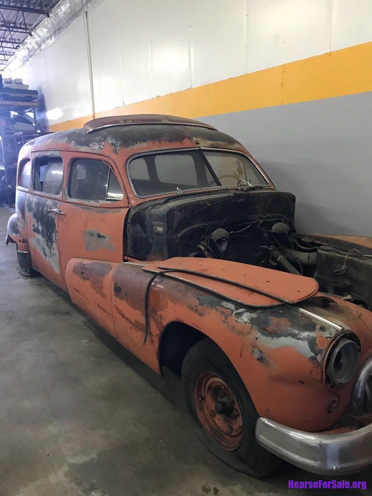 1948 Buick Hearse Ambulance Combo 1948 Buick Hearse/Ambulance passenger side front quarter view