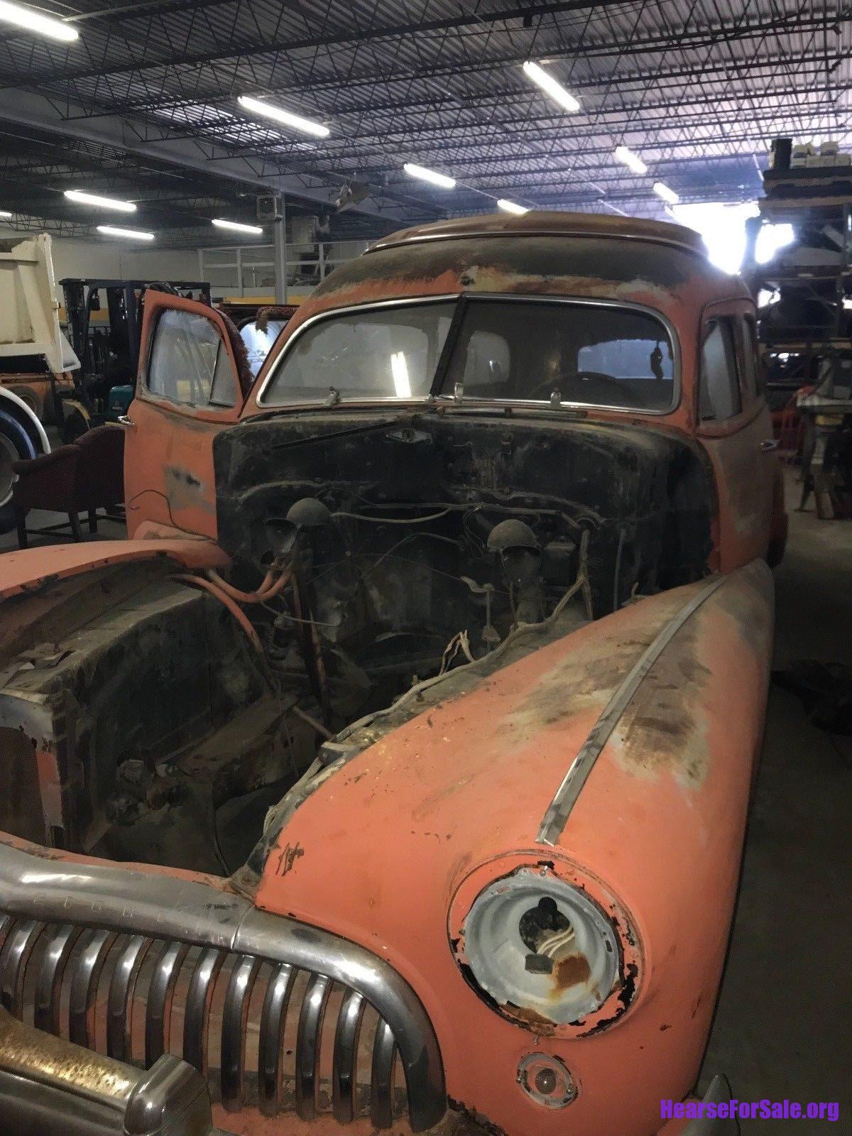1948 Buick Hearse Ambulance Combo 1948 Buick Hearse/Ambulance front end