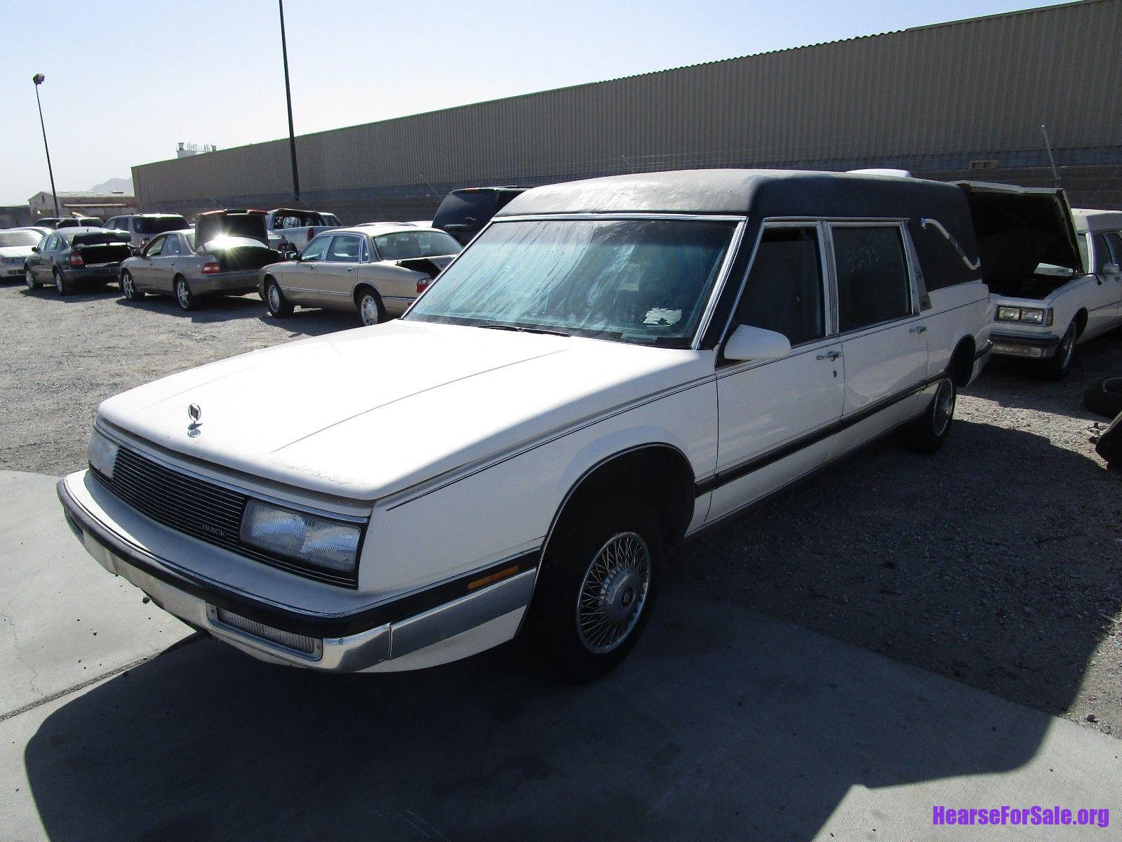 1989 Buick LeSabre Hearse driver side front quarter view