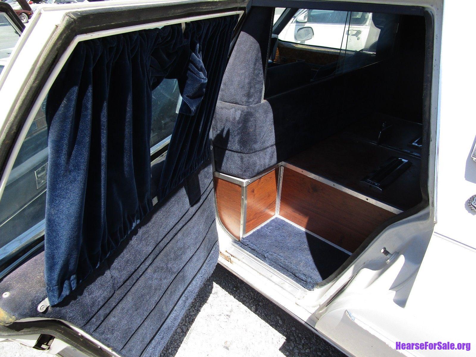 1984 Buick Electra S&S Hearse driver side rear door.