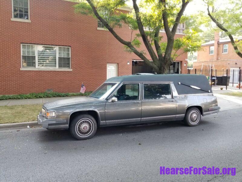 1986 Cadillac Deville Hearse 1986 Cadillac DeVille Hearse 1986 Cadillac DeVille Wagon Grey FWD Automatic Hearse