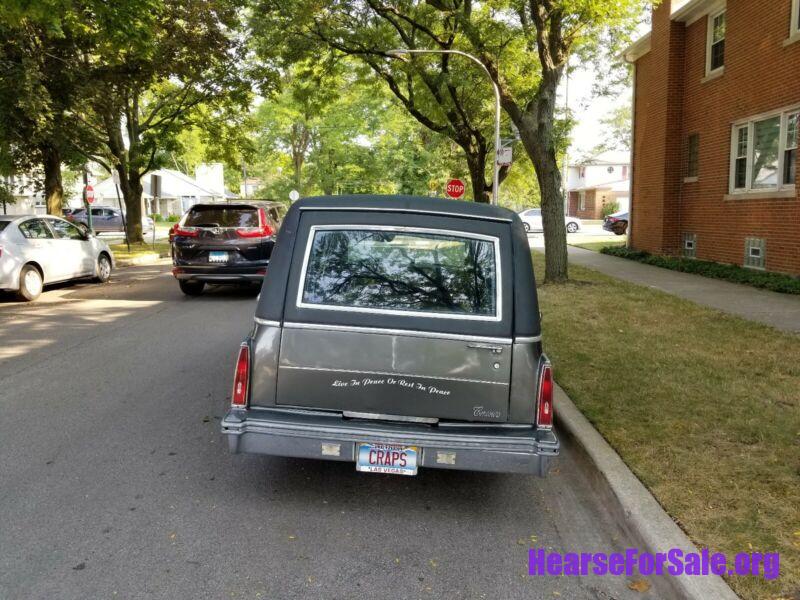 1986 Cadillac Deville Hearse 1986 Cadillac DeVille Hearse 1986 Cadillac DeVille Wagon Grey FWD Automatic Hearse