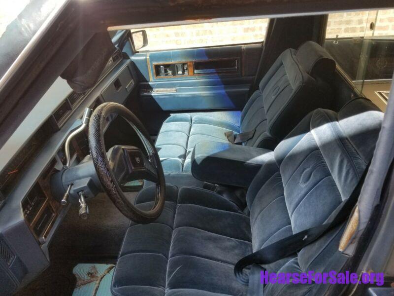 1986 Cadillac Deville Hearse 1986 Cadillac DeVille Hearse 1986 Cadillac DeVille Wagon Grey FWD Automatic Hearse