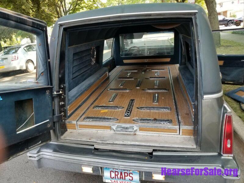 1986 Cadillac Deville Hearse 1986 Cadillac DeVille Hearse 1986 Cadillac DeVille Wagon Grey FWD Automatic Hearse