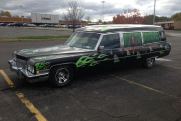 1973 Cadillac Deville hearse