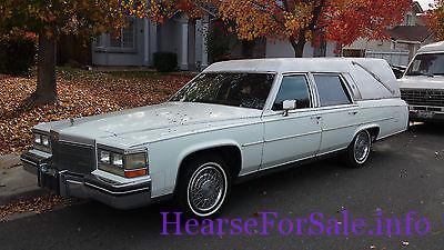1985 Cadillac Fleetwood Hearse