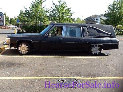1982 Cadillac Fleetwood Hearse "Draculas Ride"