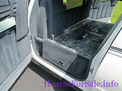 2000 Cadillac Krystal Hearse storage area